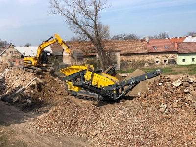 Hrubotřídič HS3500 - třídění materiálu